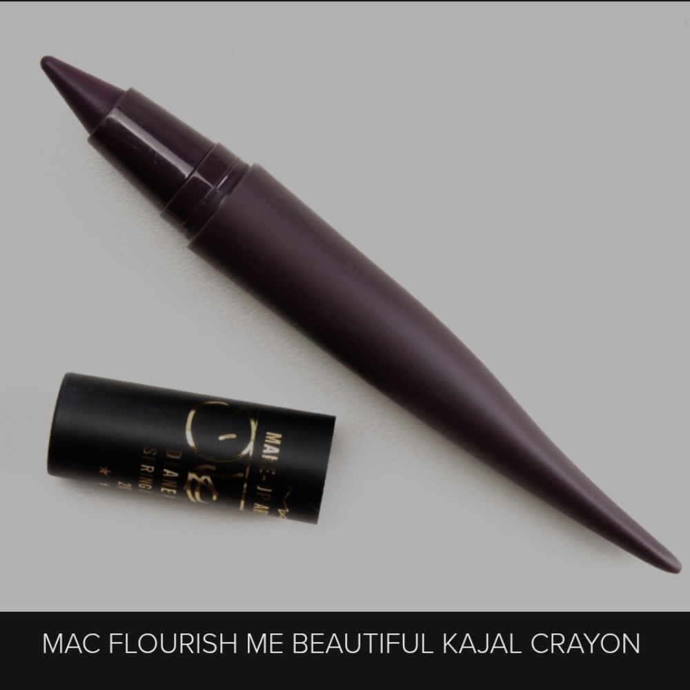 ❇️🧚‍♀️FLOURISH ME BEAUTIFUL Mac RARE Kajal Crayon Eyeliner NWT - Picture 3 of 6